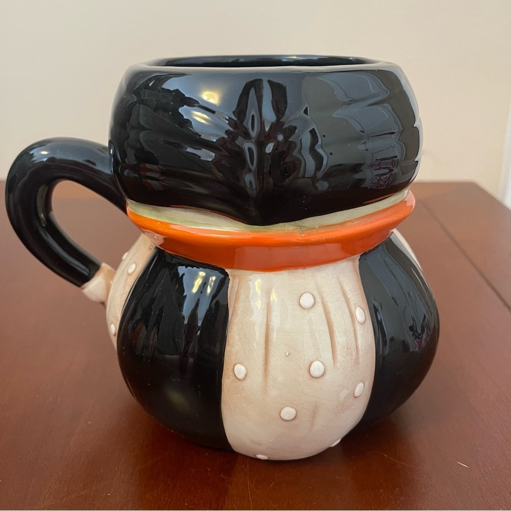 NIB JOHANNA PARKER PUMPKIN PEEPS BAT & VAMPIRE MUGS Cups Halloween Holiday Tea - Picture 10 of 16